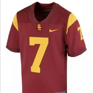 Nike USC Football Jersey Dri-Fit #7 Size L/XL